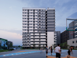有巢国际公寓社区东部经开区店：“住有所居”实验地 / 上海日清建筑设计