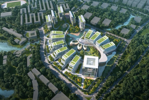 获胜方案 | 东莞理工学院国际合作创新区 / 10 Design+北京院