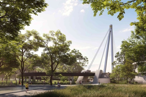 格雷姆肖事务所联合团队，赢得法国图卢兹一人行桥设计竞赛