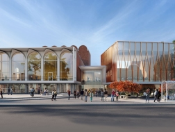 首批效果图公布，Snøhetta将改造霍普金斯艺术中心