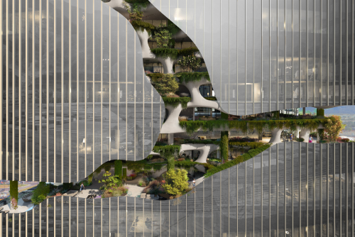 MAD美国最新住宅项目动工：垂直峡谷