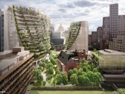 DS+R领导团队规划，伦敦金融城一地块将被改造成城市绿洲