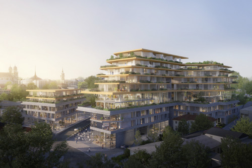 打造“地质分层”式新住宅：UNStudio赢罗马尼亚一住宅设计竞赛