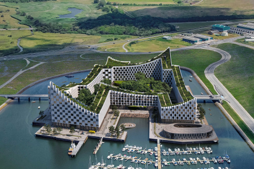 生态岛：BIG公布丹麦Esbjerg Strand教育园区规划方案