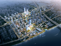 竞赛第二名方案 | 广州市海珠创新湾门户枢纽城市设计暨核心地块建筑概念设计 / 林同棪国际中国