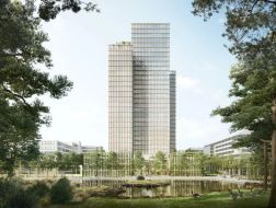 杜塞尔多夫新技术行政大楼设计竞赛结果公布