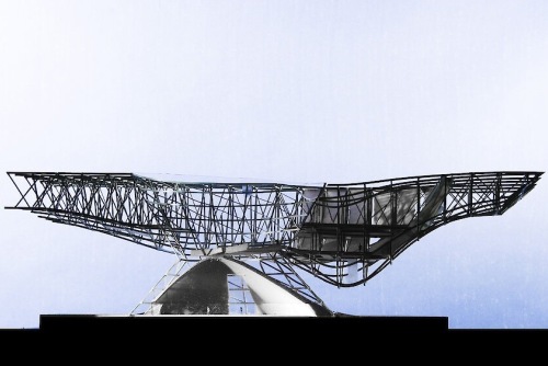 蓝天组代表作：釜山电影中心，创下世界纪录的“飞翔屋顶”