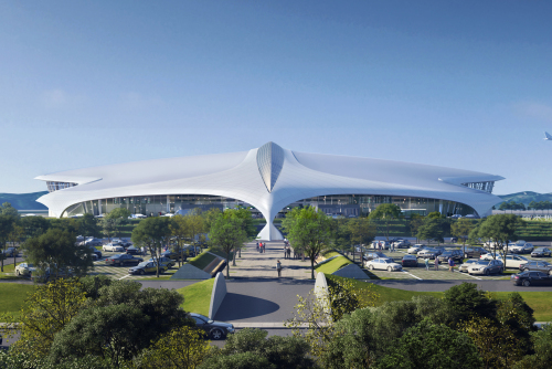 “山中飞鸟”：马岩松MAD公布浙江丽水机场设计，即将动工
