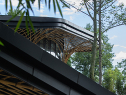 风吹竹海：邛崃竹博馆 / UNO Architects+西南交大林荣工作室