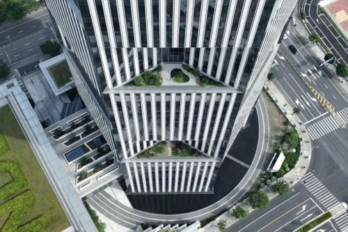 华东院新作：新开发银行总部大楼