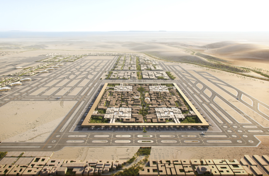 福斯特事务所最新方案：萨勒曼国王国际机场总体规划