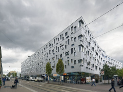 赫尔佐格与德梅隆作品：巴塞尔Südpark老年公寓，方块跃动