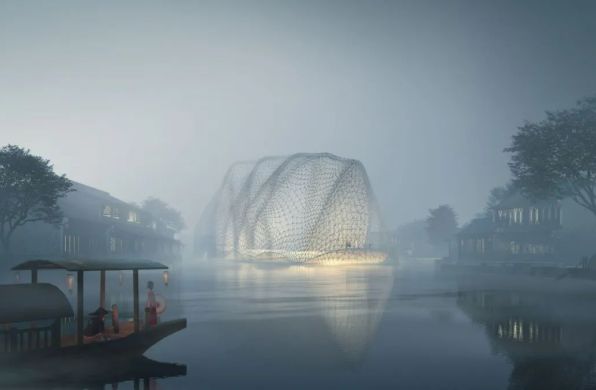 妹岛和世最新设计：中国濮院设计与活动中心方案公布