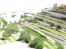 黄翔龙+平田晃久赢得台湾大学艺文大楼设计竞赛，打造连接过去与未来的“绿之丘”