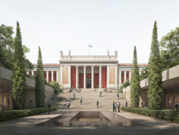 奇普菲尔德获胜方案：延续历史，雅典国家考古博物馆改扩建