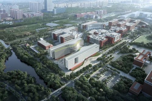 同济院中标方案：上海交通大学闵行校区新建健康创新大楼