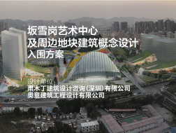 入围方案：坂雪岗艺术中心及周边地块建筑概念设计 | 肃木丁 + 奥意
