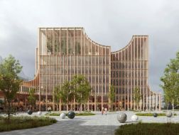 Cobe联合团队，在芬兰埃斯波市中心打造木结构市政大楼