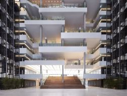 空心魔方：HD现代全球研发中心 / 日建设计+Heerim