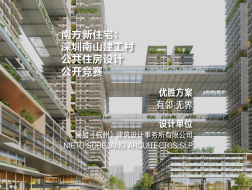 优胜方案：深圳南山建工村公共住房设计公开竞赛｜line+、NSA