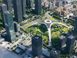 MAD最新方案：枢纽前的“天外来客”，深圳超核绿芯动工