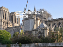 巴黎圣母院修复工作，建设近况