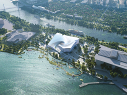 PES+浙大院第二名方案：戏码头，武汉戏曲艺术中心