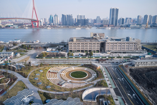 上海杨浦大桥公共空间与综合环境工程（一期） / 同济院麟和建筑工作室、西班牙AS+建筑事务所