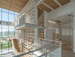 以光线作引导：首创和园·平谷新城租赁住房社区图书馆 / 严旸建筑设计