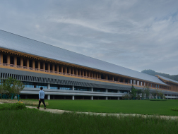 宁波国际会议中心：稻田与廊桥 / 汤桦建筑设计+北京建院+中建八局