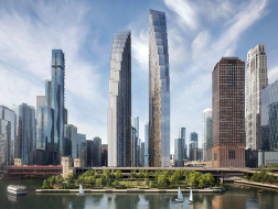 SOM芝加哥“双塔”开始施工，预计于2027年投入使用