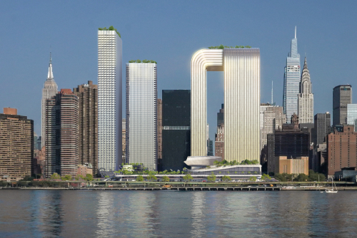 BIG最新方案：纽约自由广场，曼哈顿东岸新地标