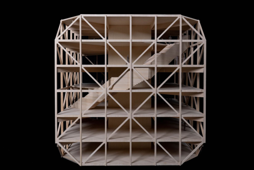 BIG最新方案：木构魔方，美国堪萨斯大学“创客盒子”