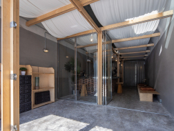 井 — 社区咖啡：“井”字式空间与构造 / 泥木建筑工作室
