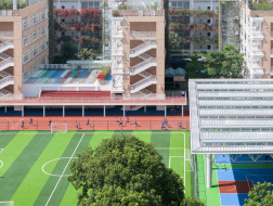 围合与遮蔽：深圳学府中学改造 / 多重建筑