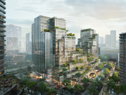 杭州K11 ATELIER及瑰丽酒店，方案公布：奥雷·舍人打造“城市峡谷”