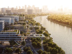 Aedas+华艺设计中标方案：河套深港科技创新合作区北区项目
