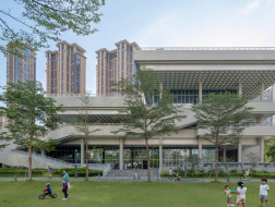 汤桦建筑设计新作：深圳蛇口文体公园，多重的地面