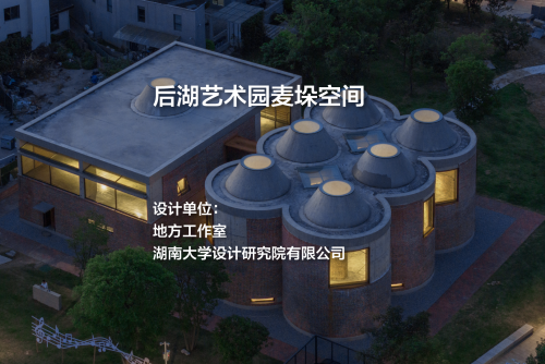 后湖艺术园麦垛空间｜地方工作室 + 湖南大学设计研究院有限公司
