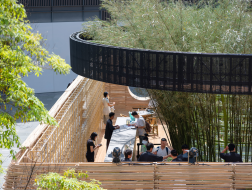 成都太古里快闪建筑：全竹材“清风茶馆” / 朱培栋-line+建筑事务所
