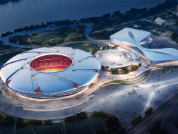 长沙奥体中心，实施方案多图首公开 / 哈工大设计院+湖南设计