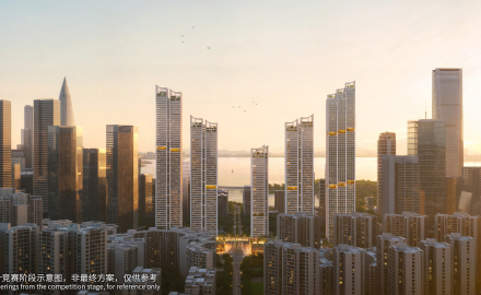 KPF中标深化方案：深圳后海“地王”，T107-0107地块住宅项目