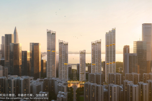 KPF中标深化方案：深圳后海“地王”，T107-0107地块住宅项目