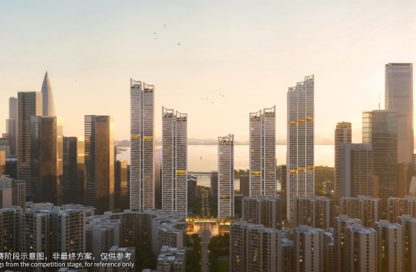KPF中标深化方案：深圳后海“地王”，T107-0107地块住宅项目