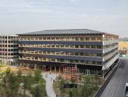 Herzog & de Meuron新作：木结构办公楼Hortus，极致的可持续