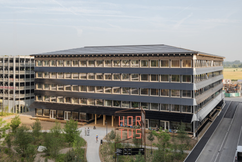 Herzog & de Meuron新作：木结构办公楼Hortus，极致的可持续
