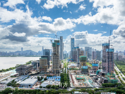 2025深圳湾超级总部基地最新进展，40+张图看现场｜有方影像