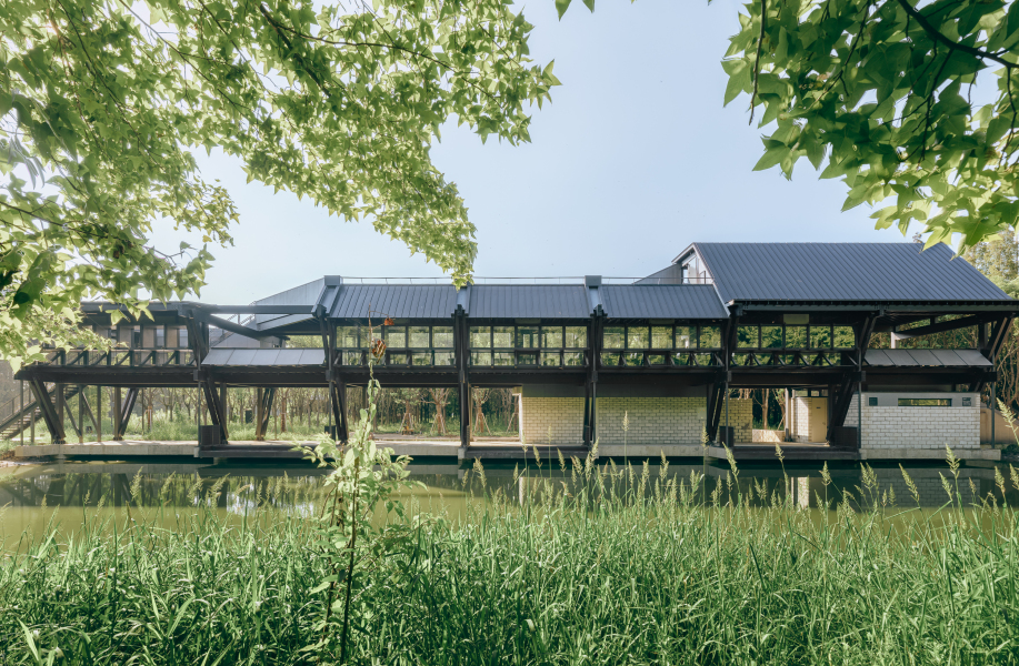 长江林场水上取景器，苏州栋梁轩 / 神奇建筑研究室