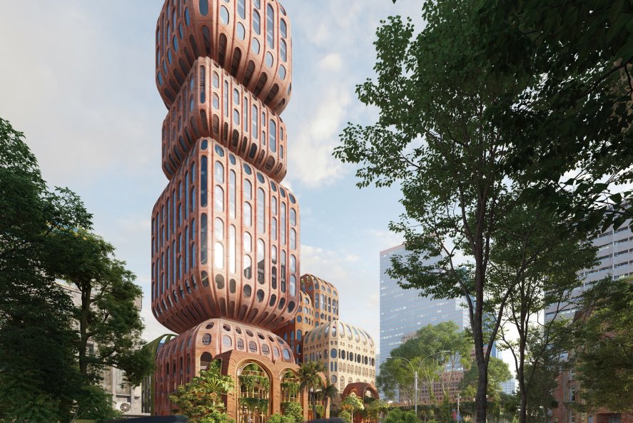 Heatherwick泰国首作方案：曼谷“灯笼街区”