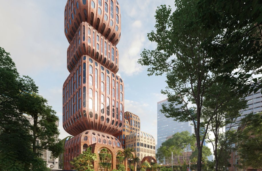 Heatherwick泰国首作方案：曼谷“灯笼街区”